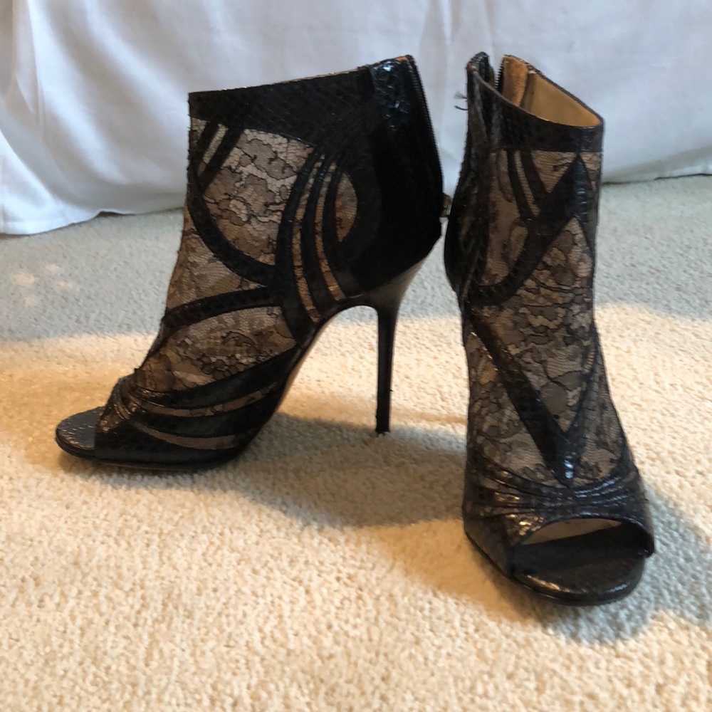 Jimmy Choo Lace Booties